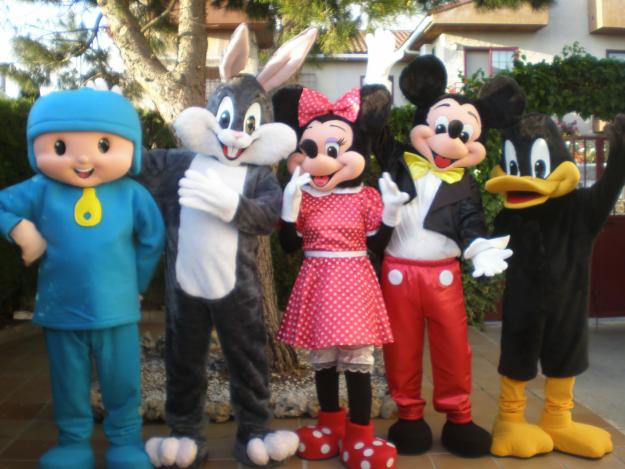 Venta de disfraces mickey y minnie