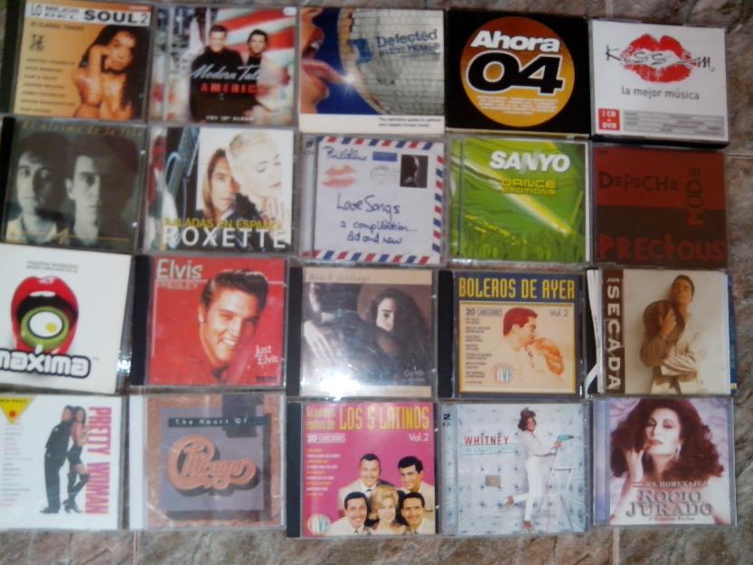 CD'S y DVD'S Originales, 70' 80' 90'