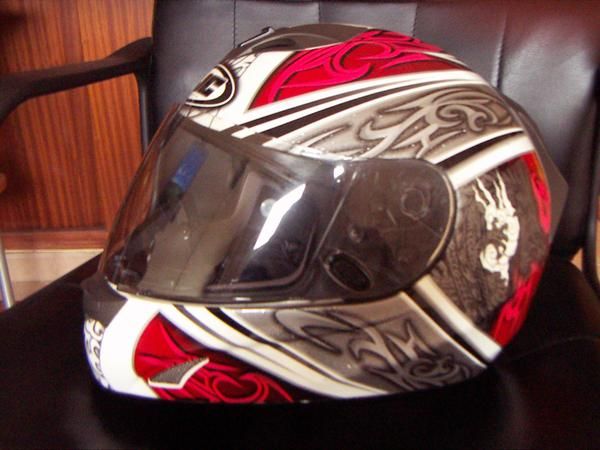 Casco integral fibra de vidrio HJC   FG15-DRAGO