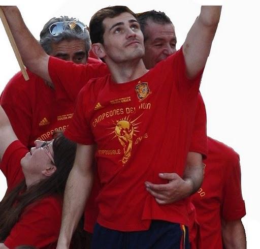 CAMISETA ESPAñA CONMEMORATIVA CAMPEÓN