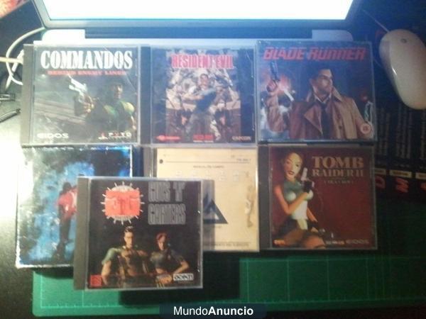 COMANDOS, RESIDENT EVIL, BLADE RUNNER, X-FILES, TOMB RAIDER, DELTA FORCE, GUNS & GARMERS