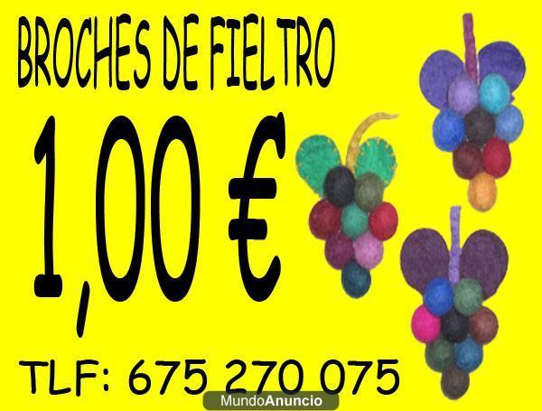 FIELTRO BROCHES A 1 €