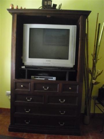 VENDO MUEBLE TV CON PUERTAS