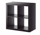 Estanterías Expedit de Ikea color Negro Marrón - mejor precio | unprecio.es