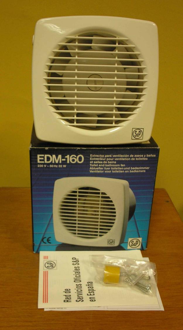 Ventilador extractor baño