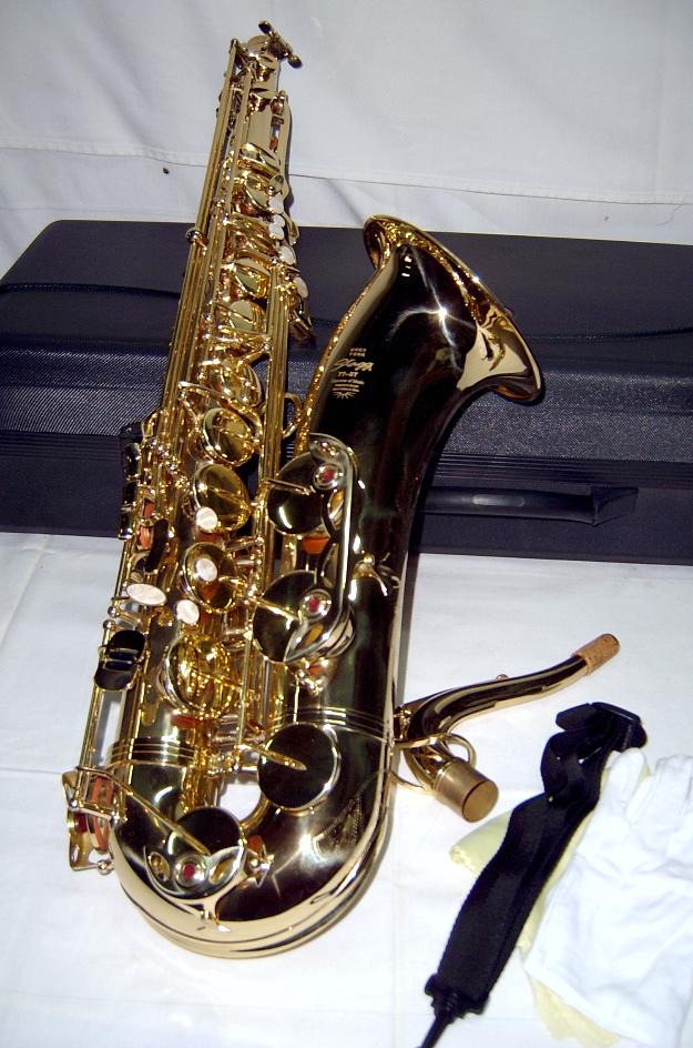 Saxo tenor nuevo staggmusic dorado 385  €