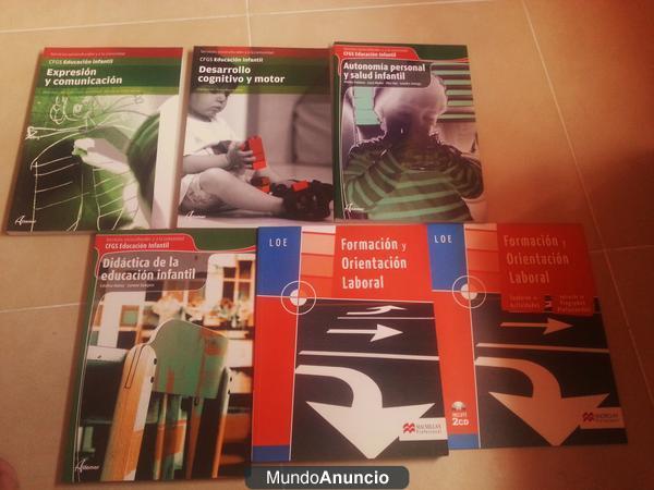 vendo libros educación infantil