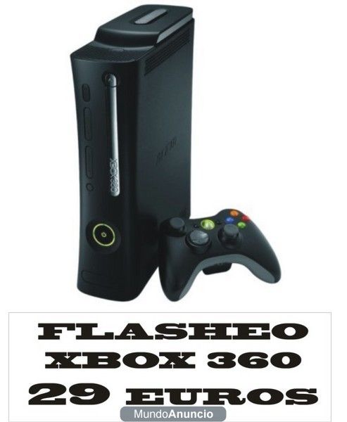 FLASHEAR ACTUALIZAR XBOX 360 EN MALAGA