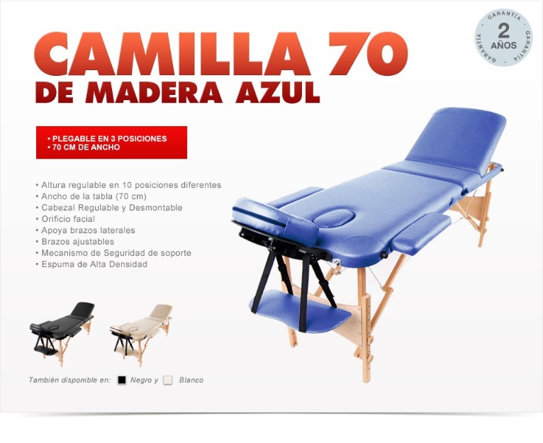 Camilla plegables de masaje portatil 99€