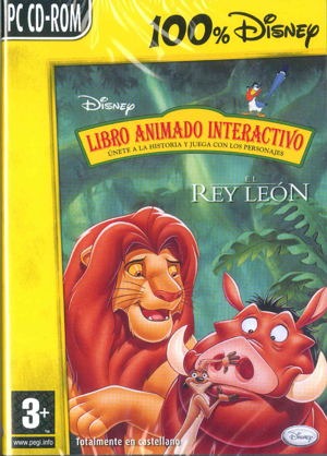 El rey leon libro animado interactivo pc