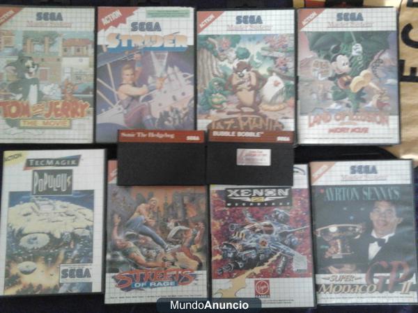 Vendo Juegos Master System 2