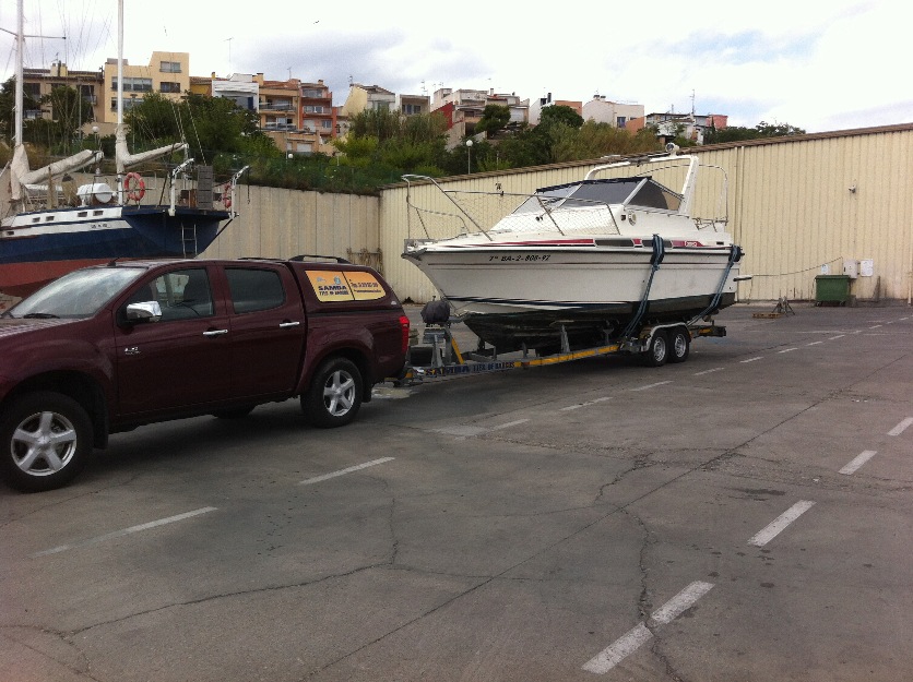 Transportes de barcos por carretera