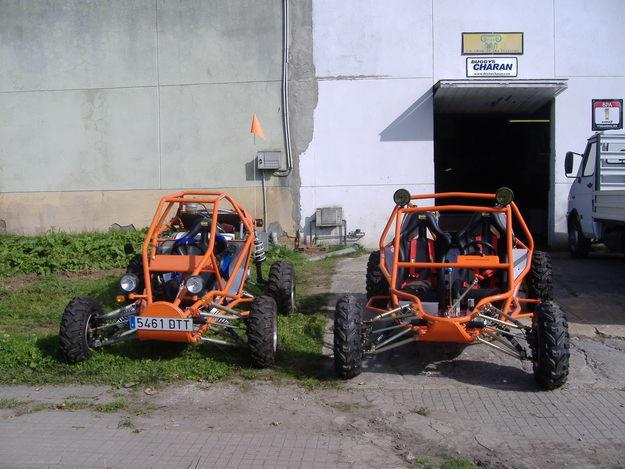 2 buggys de 1 y 2 plazas fabricados en España