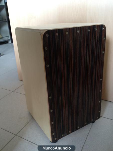 VENDO CAJON FLAMENCO ABEDUL/EBANO