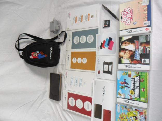 Poco uso nintendo dsi xl y 5 juegos