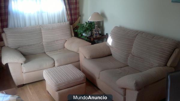 VENDO 2 SOFÁS de 2 PLAZAS // regalo puff a juego