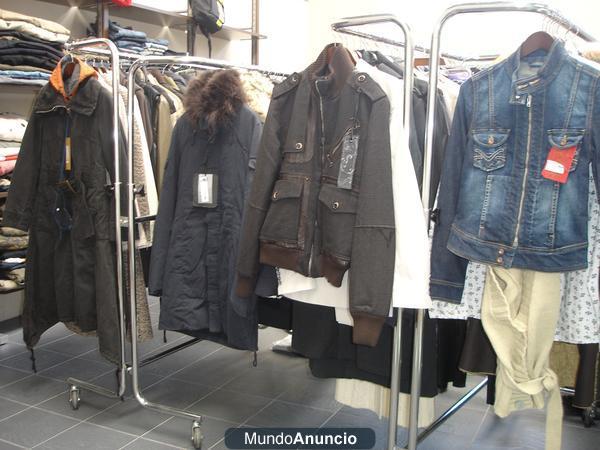 LOTE DE ROPA DE MARCA. INVIERNO. MIL PRENDAS.