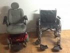 Super oferta!!! Silla de ruedas eleéctrica Jazzy+ silla de ruedas normal - mejor precio | unprecio.es