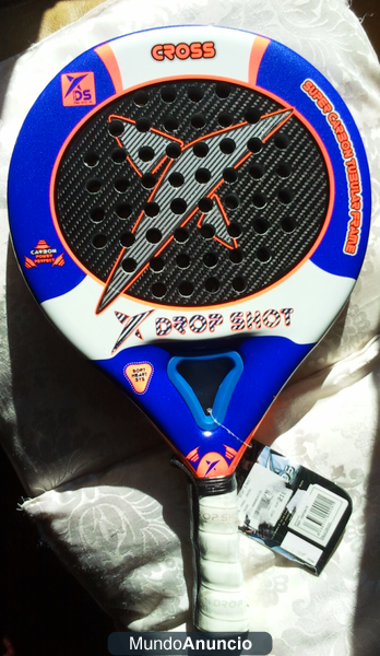 Pala de Padel Drop Shot Cross “NUEVA PRECINTADA A ESTRENAR”