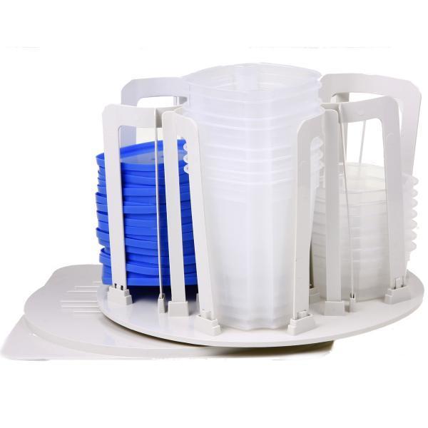 Set 49 ENVASES DE PLASTICO PARA ALIMENTACION SPIN   ENVÍO GRÁTIS