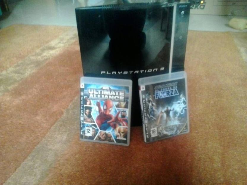 Ps3 fat 40Gb Seminueva + 2 juegos OFERTA 100€