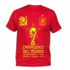 "CAMISETA ESPAÑA CONMEMORATIVA CAMPEONES DEL MUNDO" - mejor precio | unprecio.es