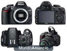 Vendo cámara Nikon D3100 + objetivo 18-55 VR