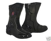 BOTAS DE MOTO EN CUERO,IMPERMIABLE CON HIPORA ,NEW , TALLAS 42,43,44,45