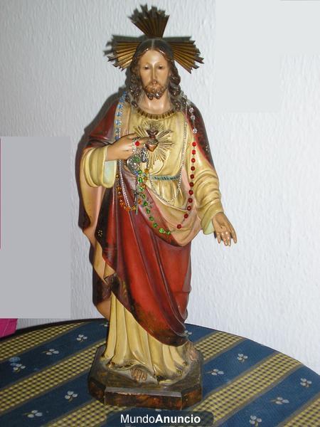 Talla del Corazón de Jesús