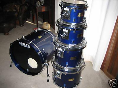 Custom Porkpie Drum Kit w/ Hardware And Cymbals!