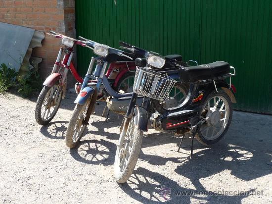 LOTE DE 3 VESPINO SC 50 AÑOS 80