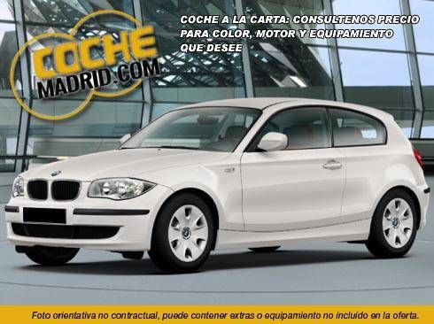 BMW Serie 1 116D 3P 115CV. BLANCO. NUEVO. NACIONAL.