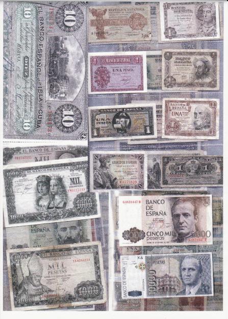 COLECION DE BILLETES GRAN INVERSION