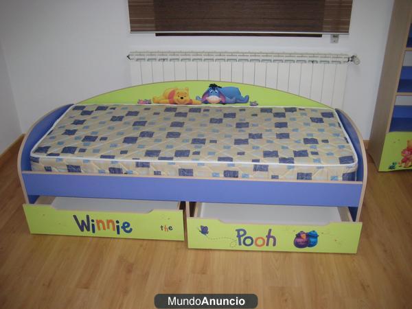 conjunto muebles winnie de pooh