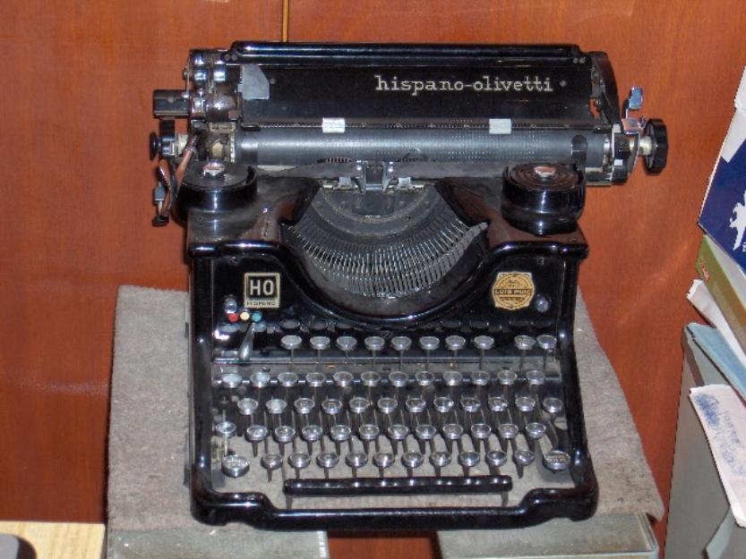 Maquina escribir Hispano Olivetti