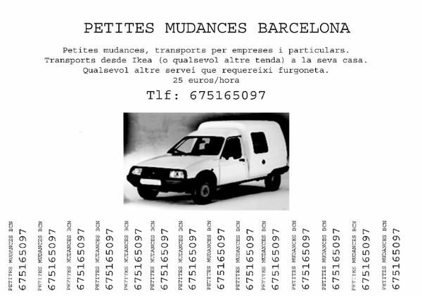 PEQUEÑAS MUDANZAS BARCELONA