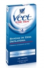 Veet for Men Bandas de Cera Depilatoria - mejor precio | unprecio.es