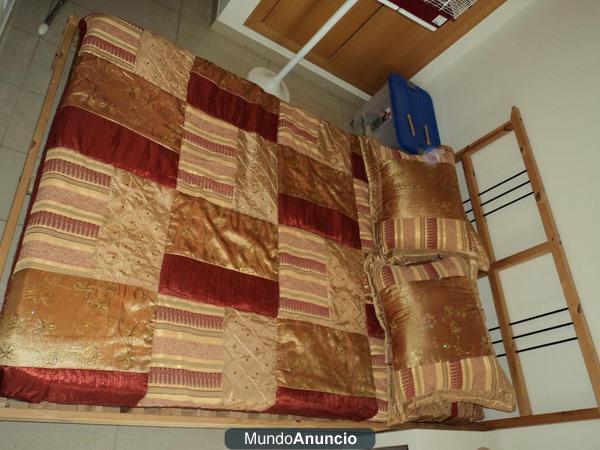 Cama lista para llevar con Colchon y Somier