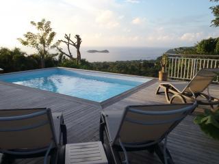 Villa : 10/12 personas - piscina - vistas a mar - bouillante  basse terre  guadalupe