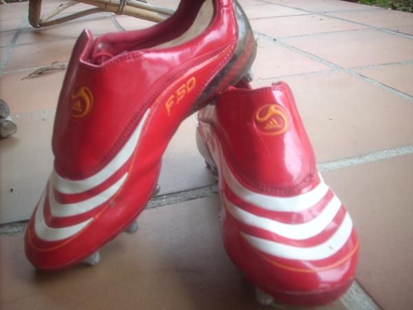 botas F50 nuevas!!usadas solo dos veces!