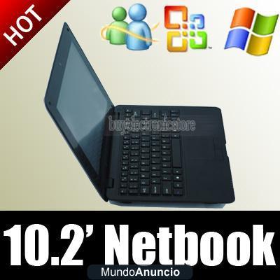 OFERTA! NETBOOK 10.2,WIFI,WINDOW,CAM,NUEVOS DE FABRICA