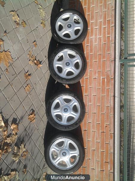 llantas + cubiertas seat toledo ibiza y leon  cordoba 195/50 R15