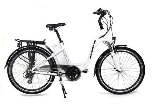 Bicicleta Electrica EcoBike modelo Elegance Blanca