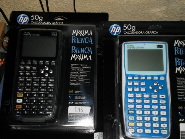 COMERCIAL OFICIAL CALCULADORAS HP 50G