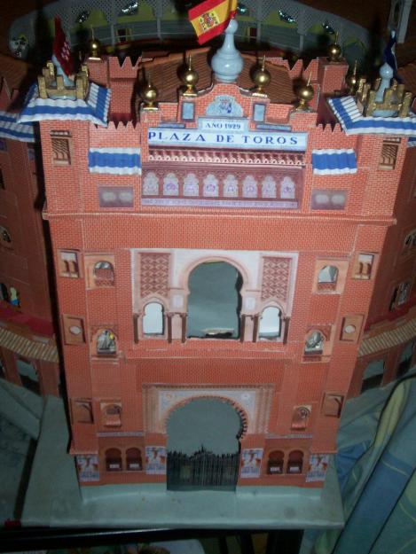 maqueta de la monumental de las ventas