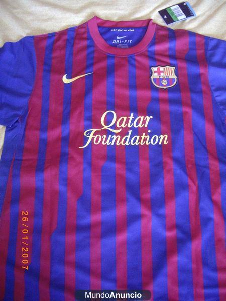 Camiseta del F.C Barcelona 2011/2012 , 1ºequipación Talla.L