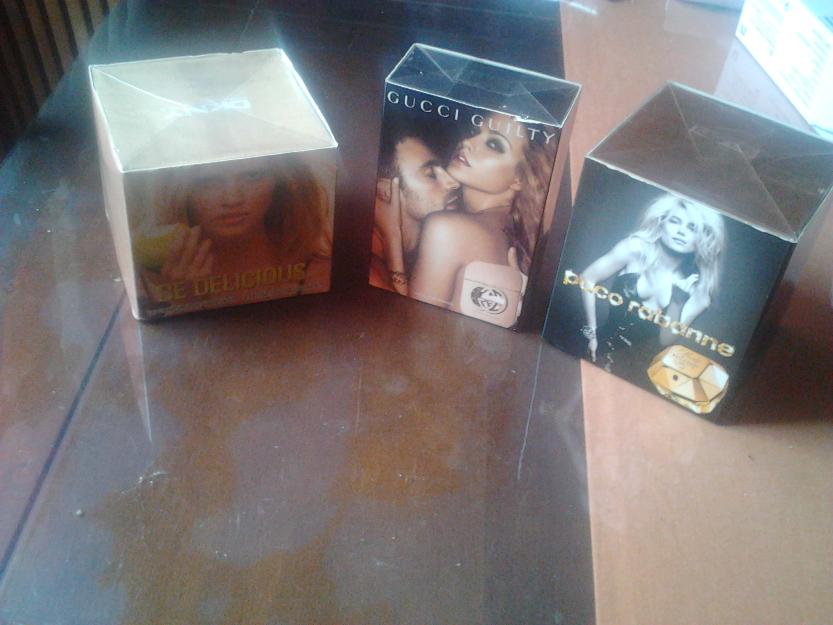 perfumes gucci guilty y million lady nuevos