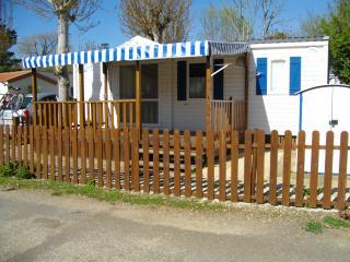 Mobilhome : 4/6 personas - piscina - saint jean de monts  vendee  paises del loira  francia