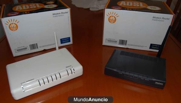 Routers WIFI ADSL2 nuevos precintados