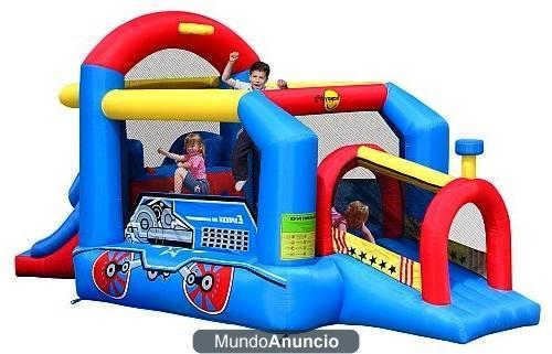 Juego Hinchable HAPPYHOP Diver Lokomotora.Ciudad Real